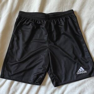 Adidas Black Athletic Shorts (Youth)